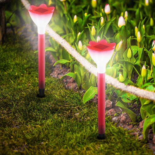 Luz Solar Flor LED - Iluminación de Jardín Automática - Image 14