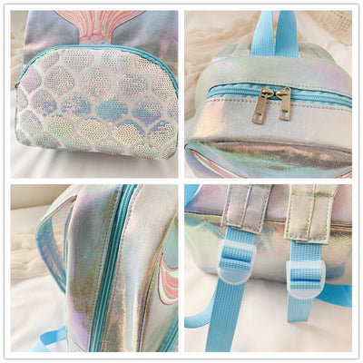 Mochila Escolar Coreana con Diseño Láser Cola de Pez - Bolsa de Viaje Versátil - Image 7