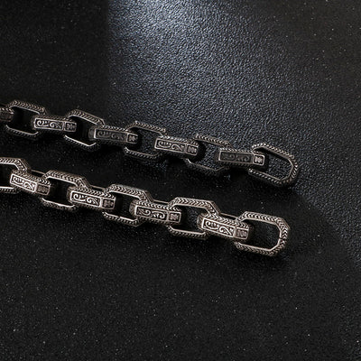 Pulsera Titanio Estilo Punk Retro - Diseño Europeo para Hombres - Image 6