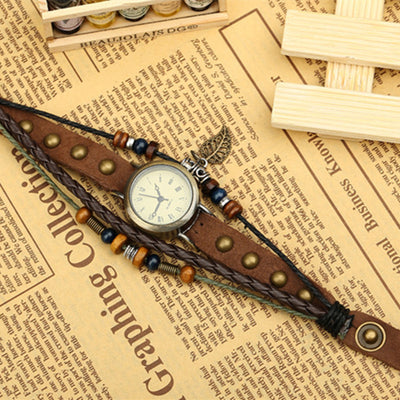 Reloj Pulsera Vintage de Cuero Genuino - Image 10
