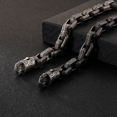 Pulsera Titanio Estilo Punk Retro - Diseño Europeo para Hombres - Image 5