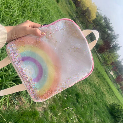 Mochila Infantil Arcoíris Primavera Verano para Bebés y Niños Pequeños - Image 8