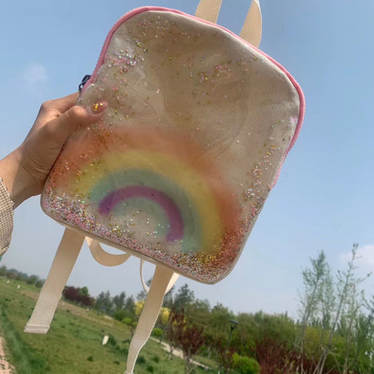 Mochila Infantil Arcoíris Primavera Verano para Bebés y Niños Pequeños - Image 7