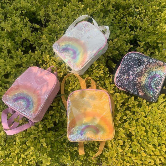 Mochila Infantil Arcoíris Primavera Verano para Bebés y Niños Pequeños - Image 9