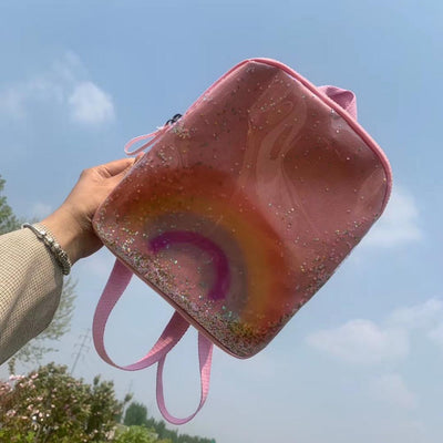 Mochila Infantil Arcoíris Primavera Verano para Bebés y Niños Pequeños - Image 4