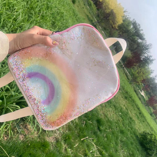 Mochila Infantil Arcoíris Primavera Verano para Bebés y Niños Pequeños - Image 3