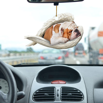 Colgante de Auto Ángel Perro Dormido - Adorno Decorativo de Acrílico para Puertas - Image 19