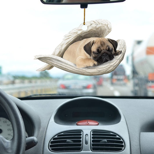 Adorno Colgante Perro Ángel para Auto - Decoración Acrílica Transparente - Image 14