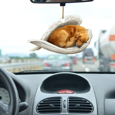 Adorno Colgante Perro Ángel Dormido - Decoración Acrílica para Auto y Hogar - Image 16