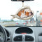 Colgante de Auto Ángel Perro Dormido - Adorno Decorativo de Acrílico para Puertas