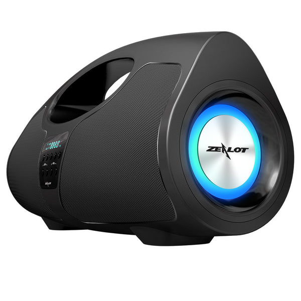 Parlante Portátil Bluetooth con Micrófono para Karaoke y Fiestas