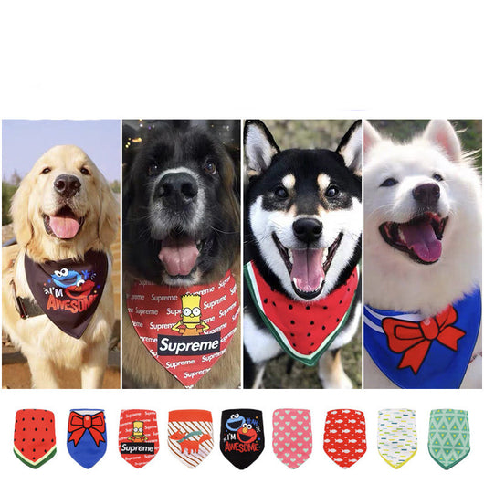 Pañuelo Triangular Impermeable de Tres Capas para Perros