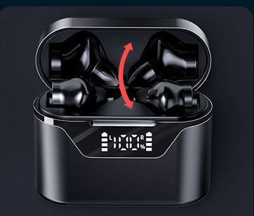 Auriculares Bluetooth TWS Deportivos Impermeables con Batería Extendida