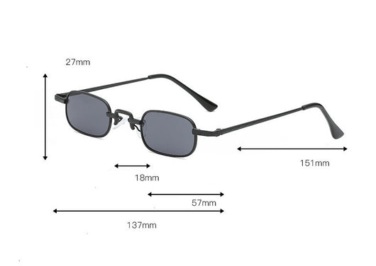 Gafas de Sol Cuadradas Unisex - Estilo Moderno para Él y Ella - Image 2