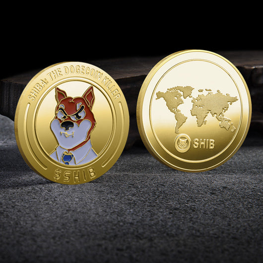 Moneda Conmemorativa Shiba Inu 3D con Relieve en Relieve - Moneda Virtual Digital de Colección - Image 10