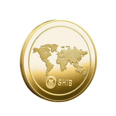 Moneda Conmemorativa Shiba Inu 3D con Relieve en Relieve - Moneda Virtual Digital de Colección - Image 2