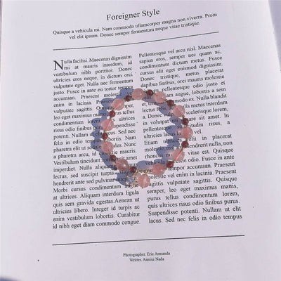 Pulsera de Cristal Cuarzo Rojo Sangre de Paloma - Energía y Prosperidad - Image 8