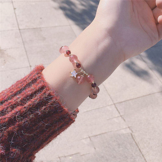 Pulsera de Cristal Cuarzo Rojo Sangre de Paloma - Energía y Prosperidad - Image 10