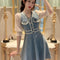 Vestido Falda Denim Ligero para Mujer - Estilo Verano