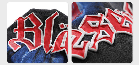 Camiseta Suelta Estampado Diablo para Hombre - Image 11