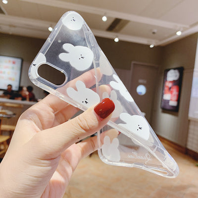 Funda Protectora para Celular con Diseño de Conejo y Osito de Silicona - Image 10