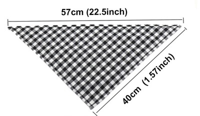 Pañuelo Triangular Escocés de Franela Primavera - Image 31