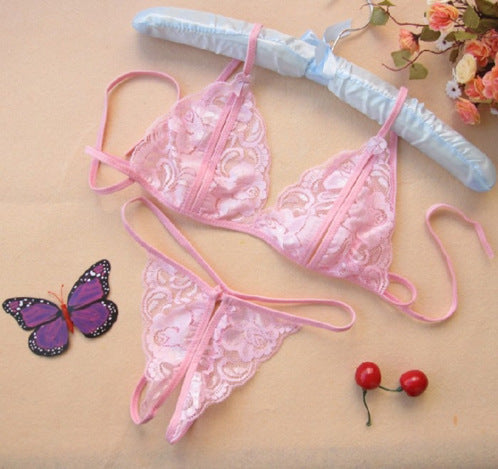 Lencería Sensual Transparente de Encaje - Conjunto Erótico Femenino - Image 4