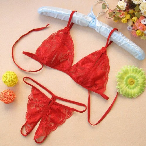 Lencería Sensual Transparente de Encaje - Conjunto Erótico Femenino - Image 5