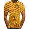Playera Manga Corta con Impresión Digital 3D Honey