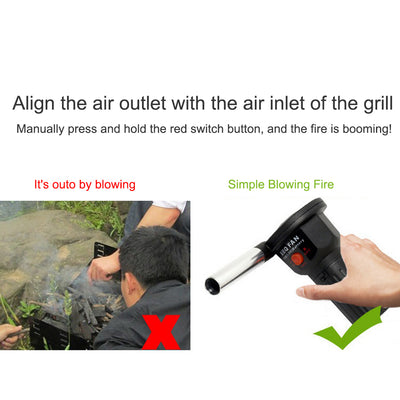 Ventilador Eléctrico Portátil para Asados y Camping - Image 8