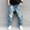Pantalones Harem Denim Street Style