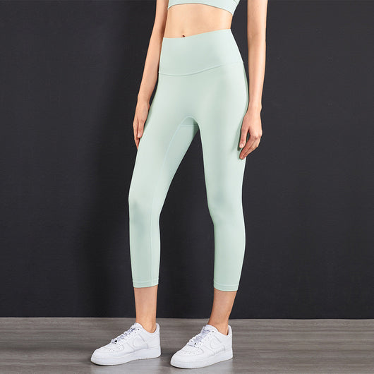 Pantalones Yoga Cintura Alta Melocotón sin Costuras - Bolsillos y Diseño Deportivo - Image 5