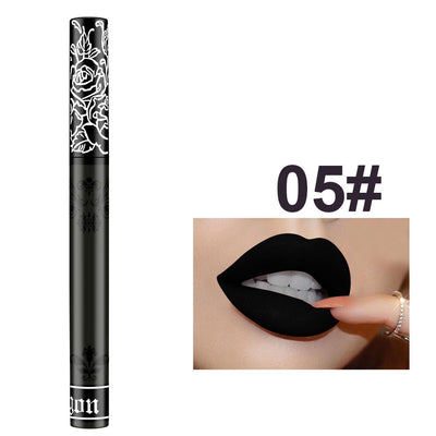 Brillo Labial Mate Tatuaje Resistente al Agua Sin Transferencia - Image 5
