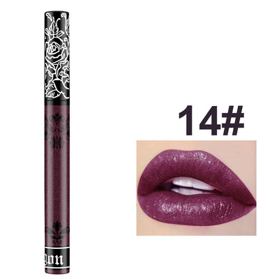 Brillo Labial Mate Tatuaje Resistente al Agua Sin Transferencia - Image 14