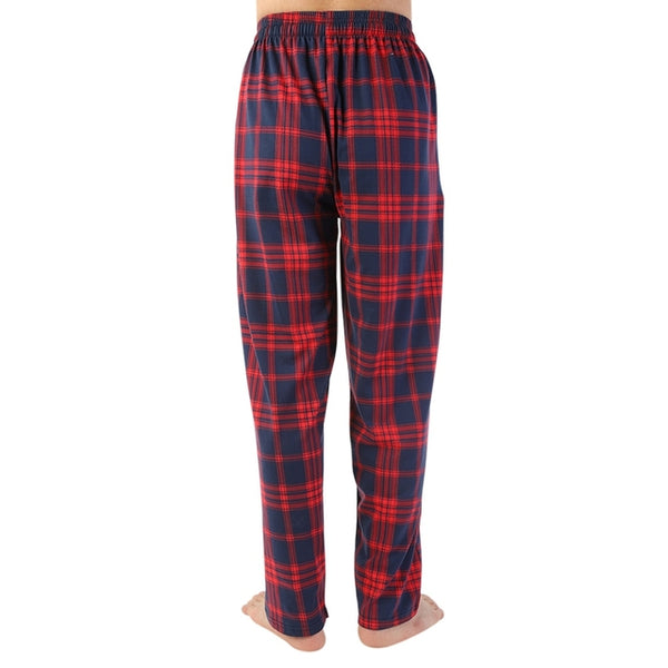 Pantalones de Dormir de Algodón con Cuadros para Hombre