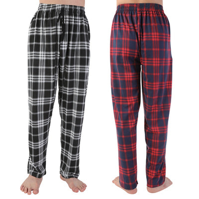Pantalones de Dormir de Algodón con Cuadros para Hombre - Image 5