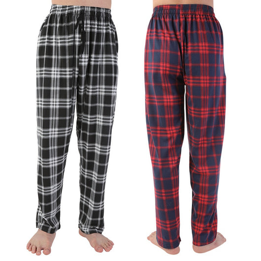 Pantalones de Dormir de Algodón con Cuadros para Hombre - Image 5