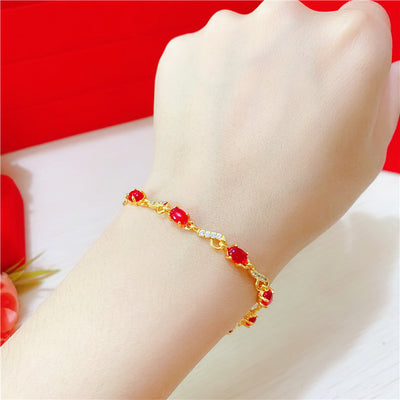 Pulsera Dorada con Moneda Euro Combinable - Image 4