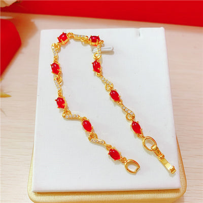 Pulsera Dorada con Moneda Euro Combinable - Image 2