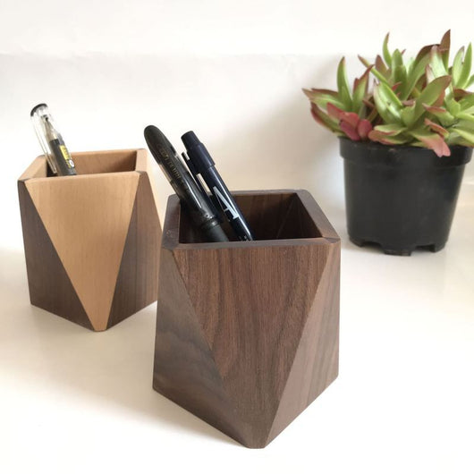 Organizador de Escritorio en Madera - Caja de Almacenamiento para Artículos de Oficina - Image 4