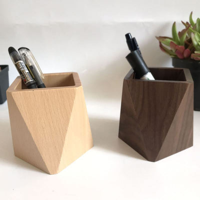 Organizador de Escritorio en Madera - Caja de Almacenamiento para Artículos de Oficina - Image 3