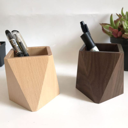 Organizador de Escritorio en Madera - Caja de Almacenamiento para Artículos de Oficina - Image 3