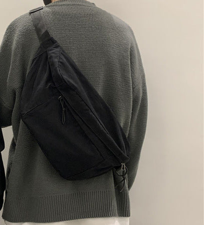 Bolsa Mensajera Canvas de Gran Capacidad - Estilo Coreano Casual Deportivo para Mujer - Image 3