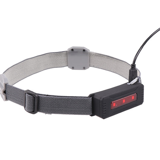 Linterna Frontal LED COB Roja de Alto Rendimiento con Luz de Advertencia - Image 8