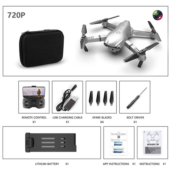 Dron Plegable Mini con Control Remoto