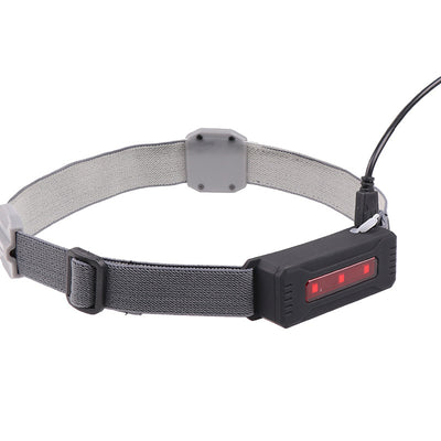 Linterna Frontal LED COB Roja de Alto Rendimiento con Luz de Advertencia - Image 5