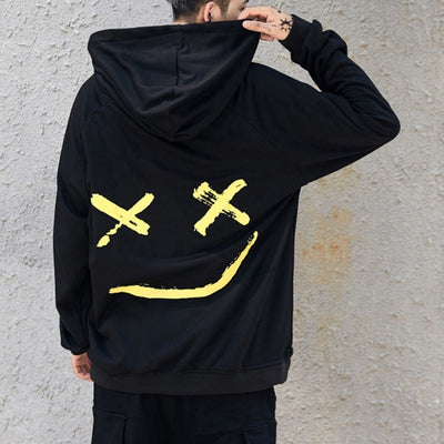 Suéter Hoodie para Hombre con Detalles de Costura en Contraste - Image 7