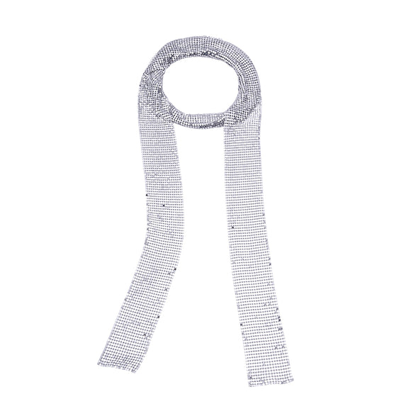 Collar de Lentejuelas con Empalme Metálico - Joyería Elegante