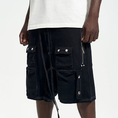 Shorts de Trabajo Holgados VIBE Style - Múltiples Bolsillos y Comodidad Total - Image 9