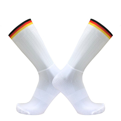 Calcetines Ciclismo Aerodinámicos Profesionales con Silicona Antideslizante - Image 6